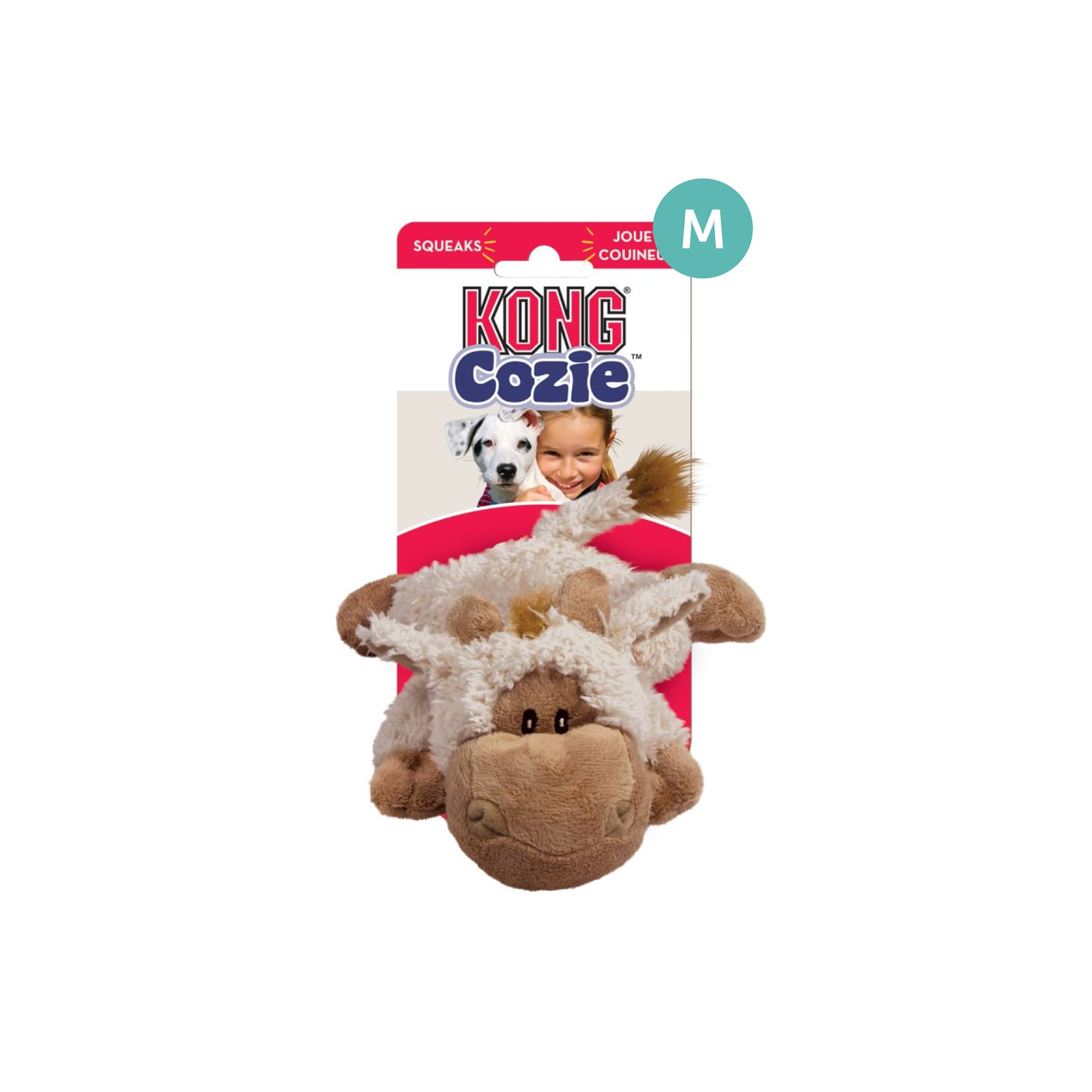 KONG Cozie Tupper Sheep (Medium), 1pcs