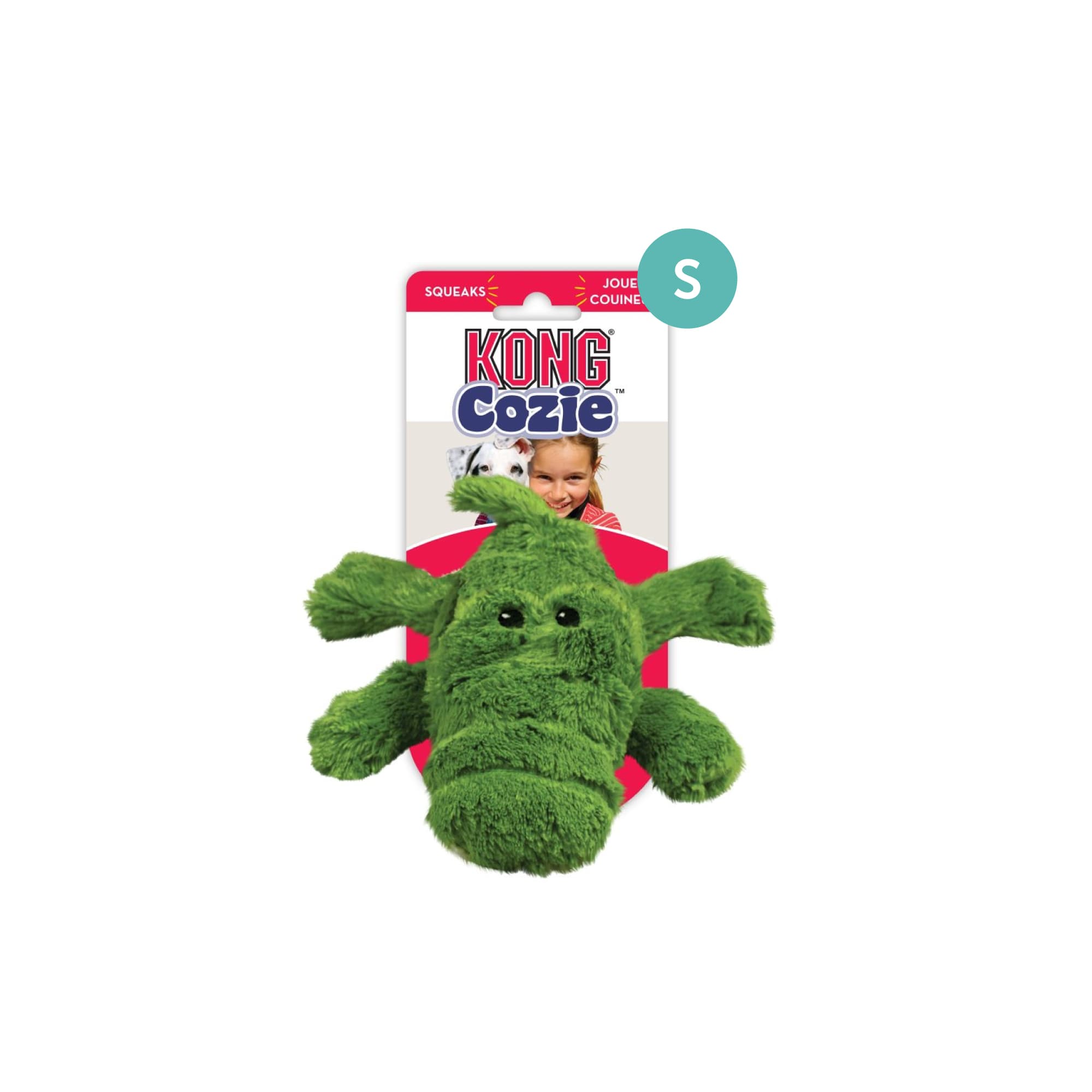 KONG Cozie Ali Alligator (Small), 1pcs