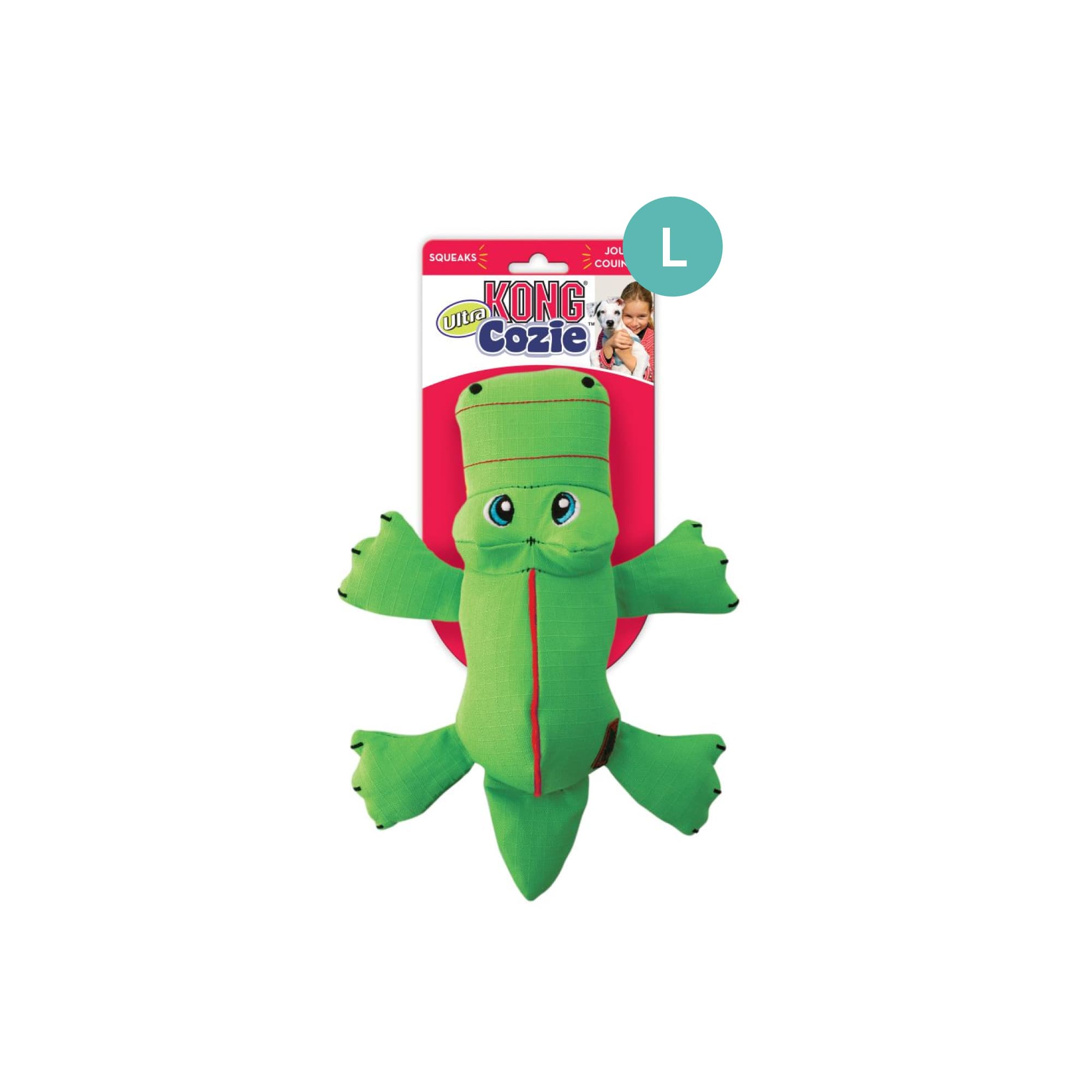 KONG Cozie Ultra Ana Alligator (Large), 1pcs