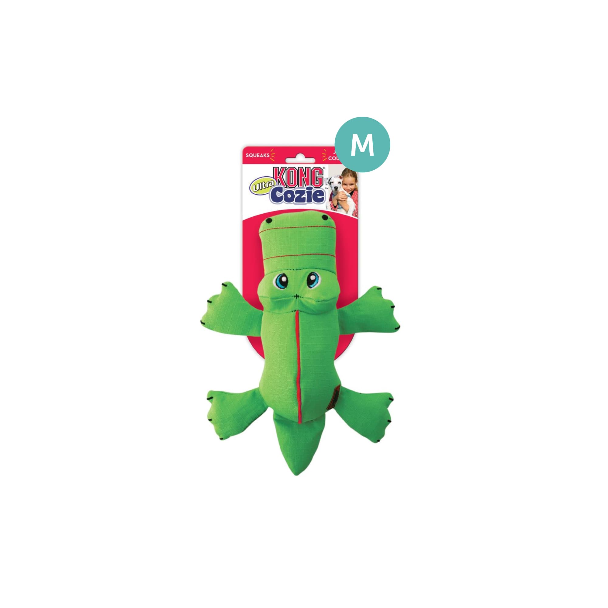 KONG Cozie Ultra Ana Alligator (Medium), 1pcs