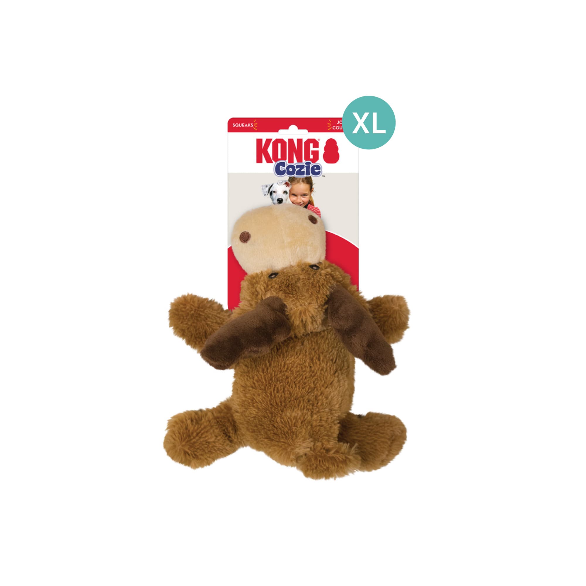 KONG Cozie Marvin Moose (XLarge), 1pcs