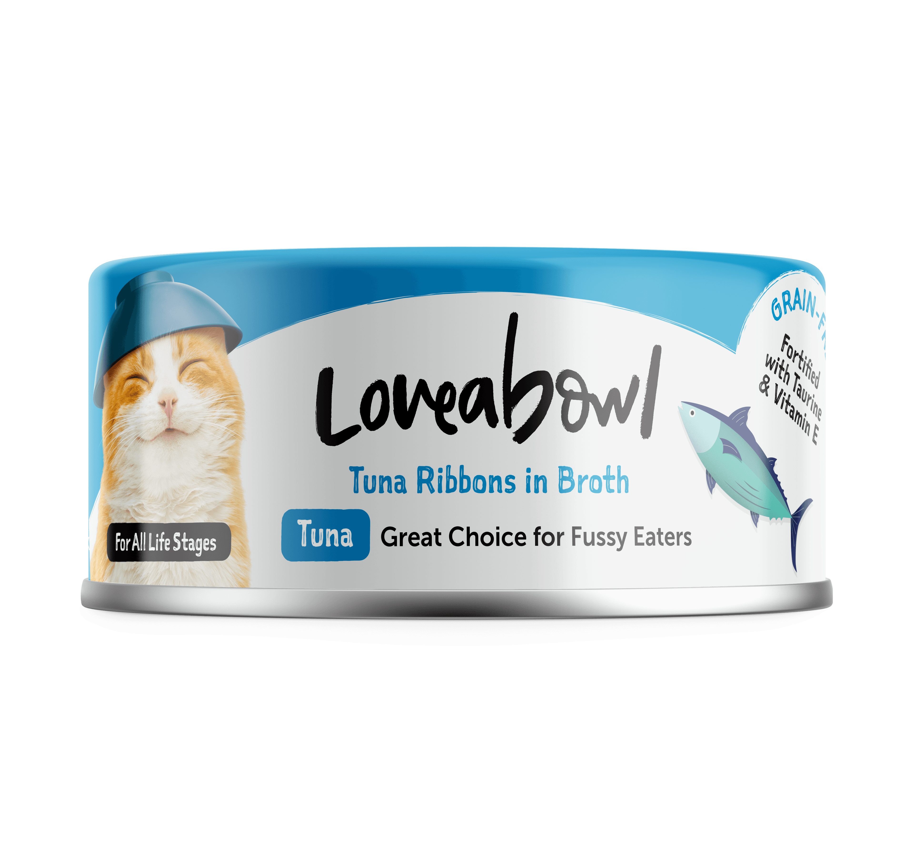 Loveabowl Broth Wet Cat Food (Tuna Ribbons), 70g