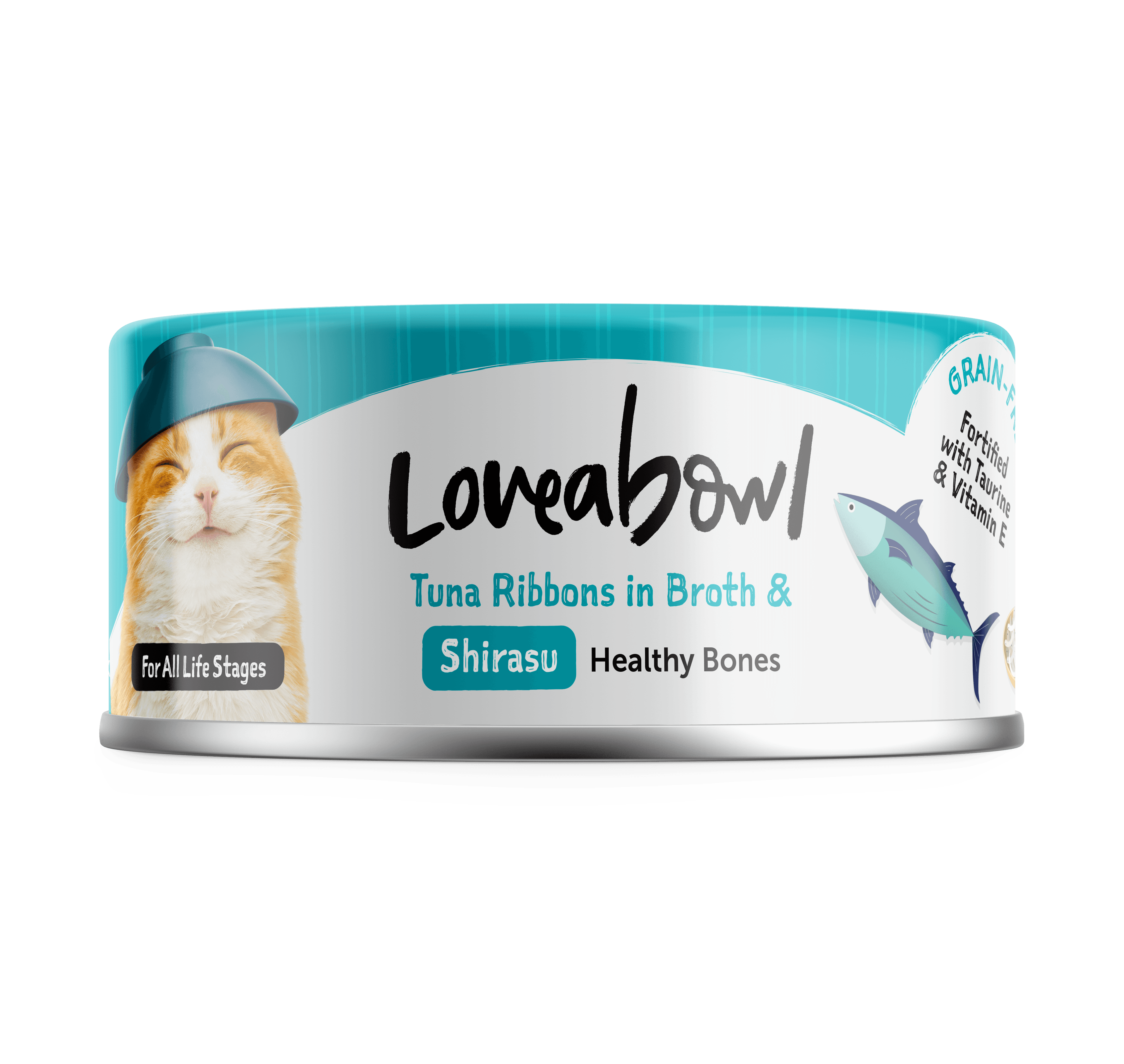 Loveabowl Broth Wet Cat Food (Tuna & Shirasu), 70g