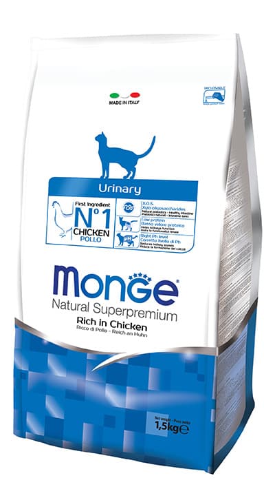 Monge Dry Cat Food - Urinary 1.5Kg