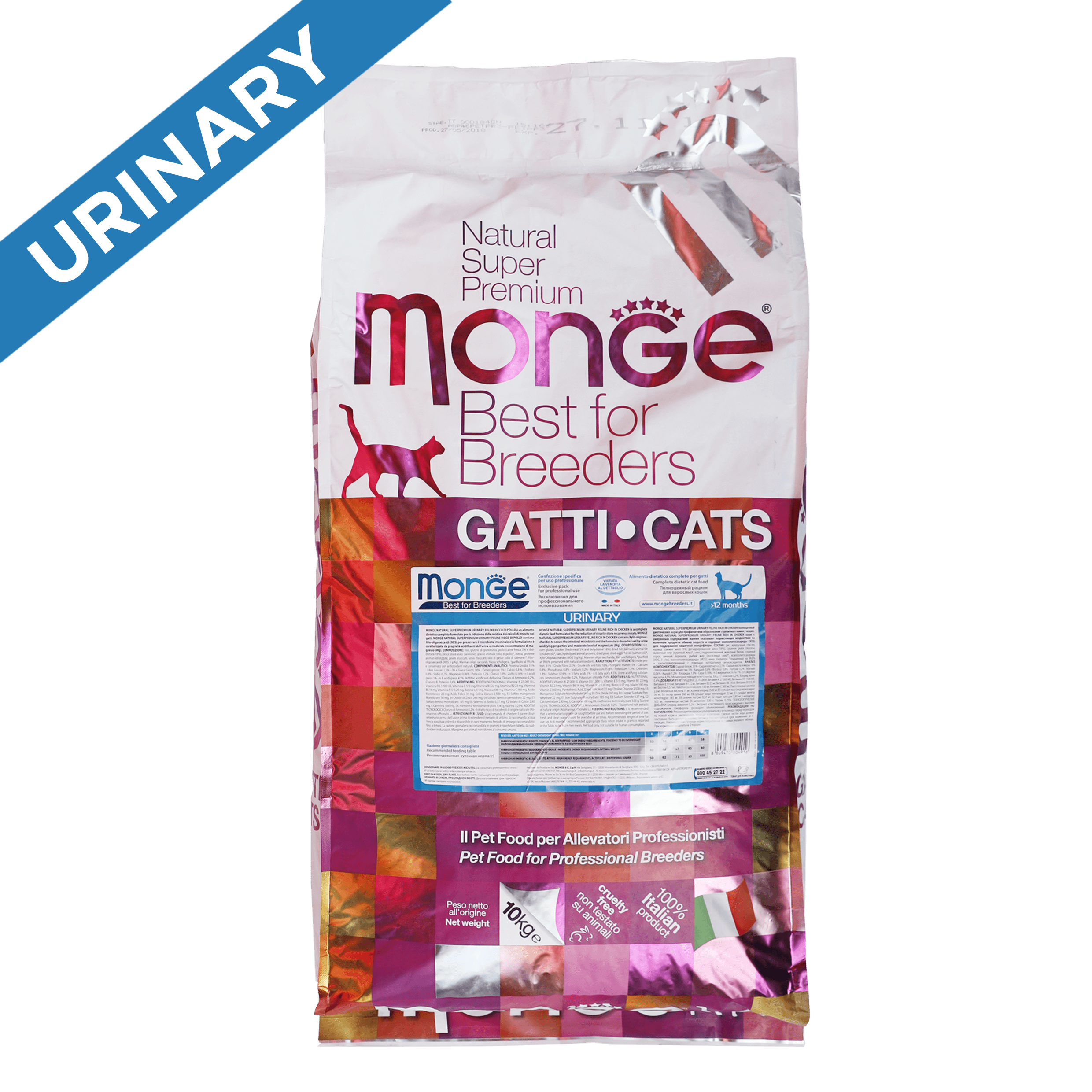 Monge Cat Breeder Urinary 10kg