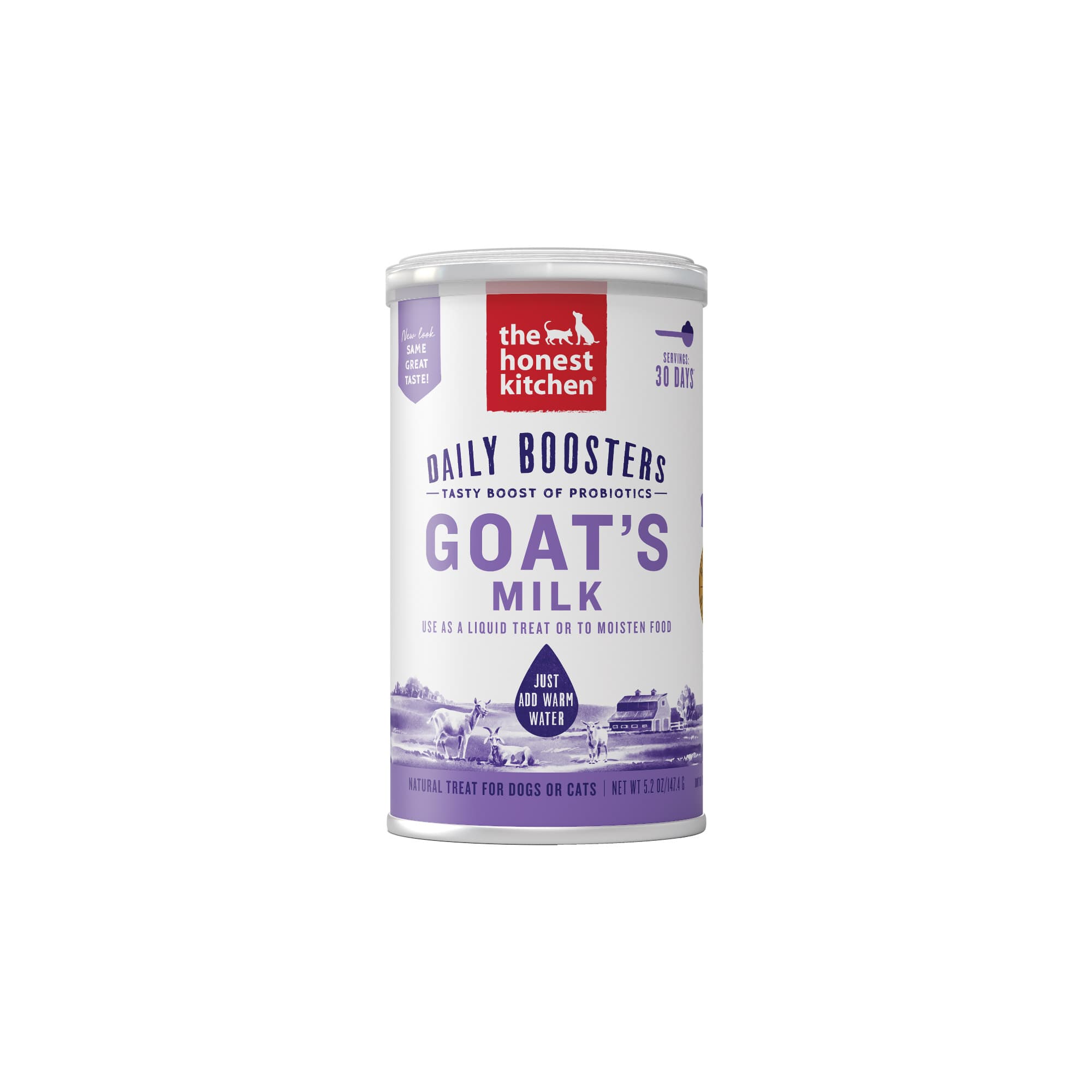 The Honest Kitchen Daily Boosters Dog Supplements & Broths (Goat's Milk), 5.2oz
