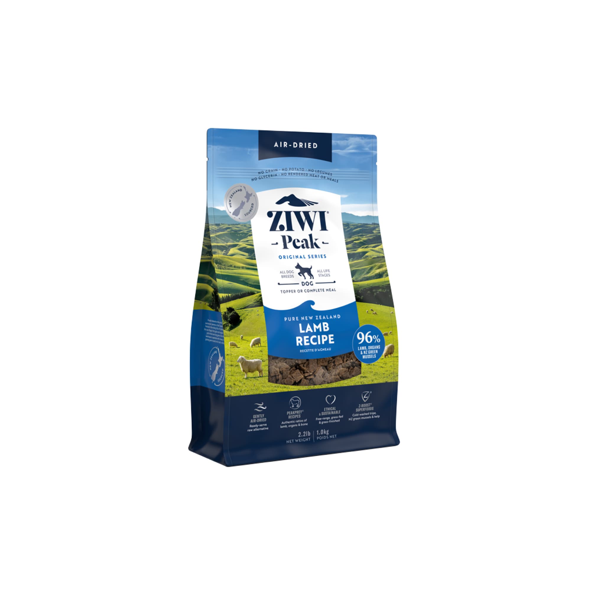 Ziwi Peak Originals Air Dried Dog Food (Lamb), 1kg