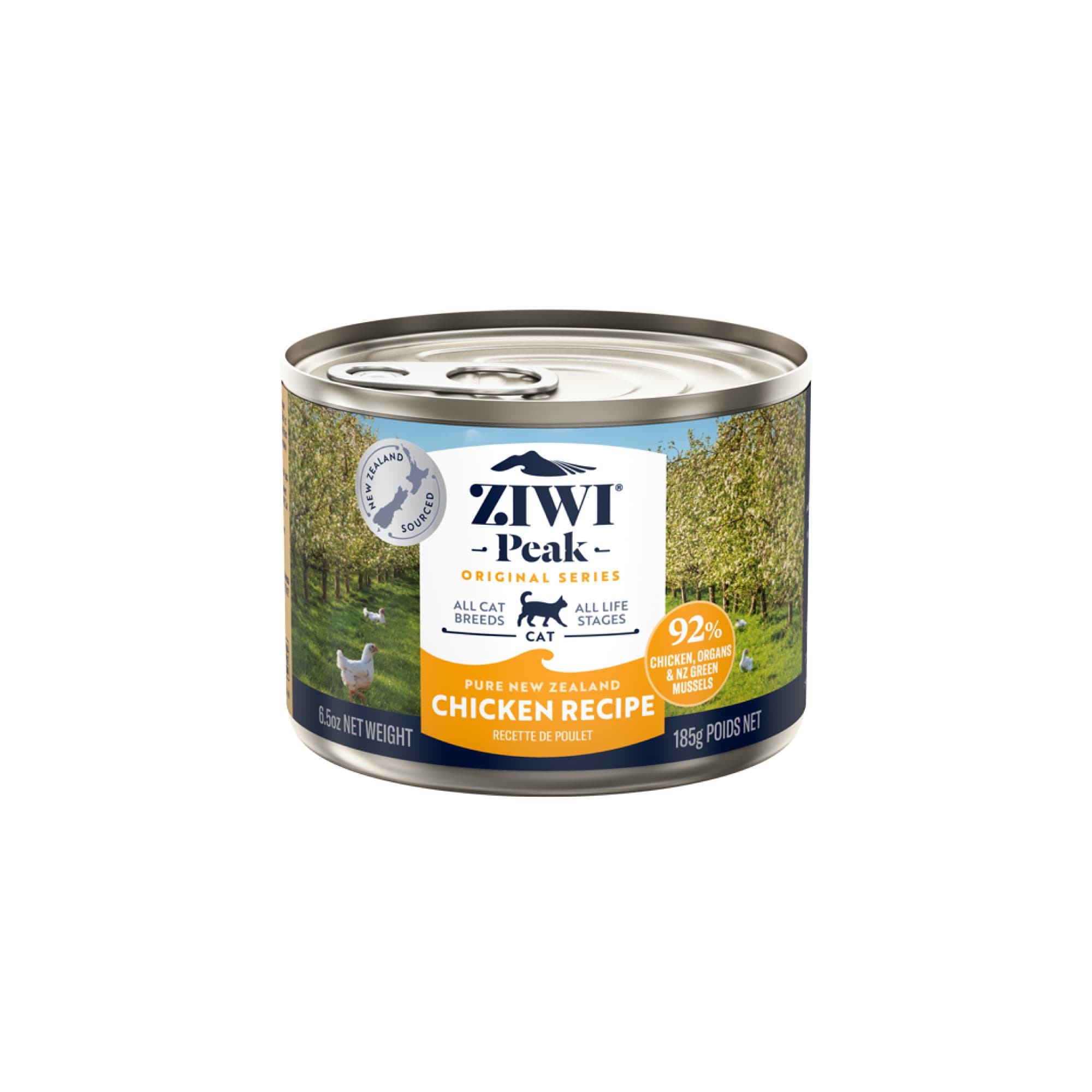 Ziwi Peak Originals Wet Cat Food (Mackerel), 185g